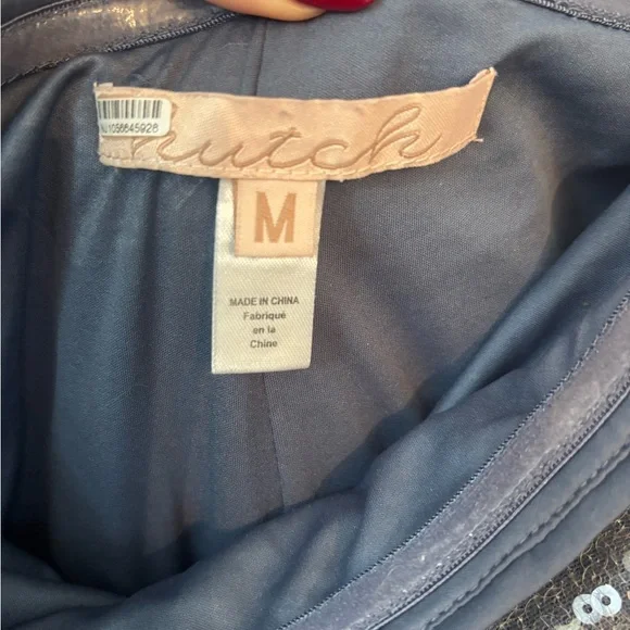 Hutch Strapless Silver Sequin Dress - Picture 3 of 5